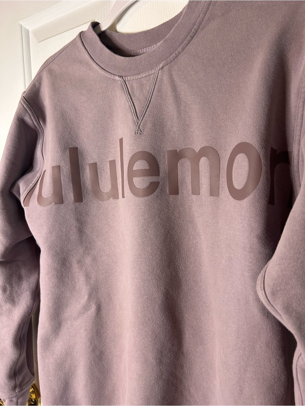 Lululemon All Yours Crew *Graphic- Violet Verbena/ Size 6 - Picture 6 of 9